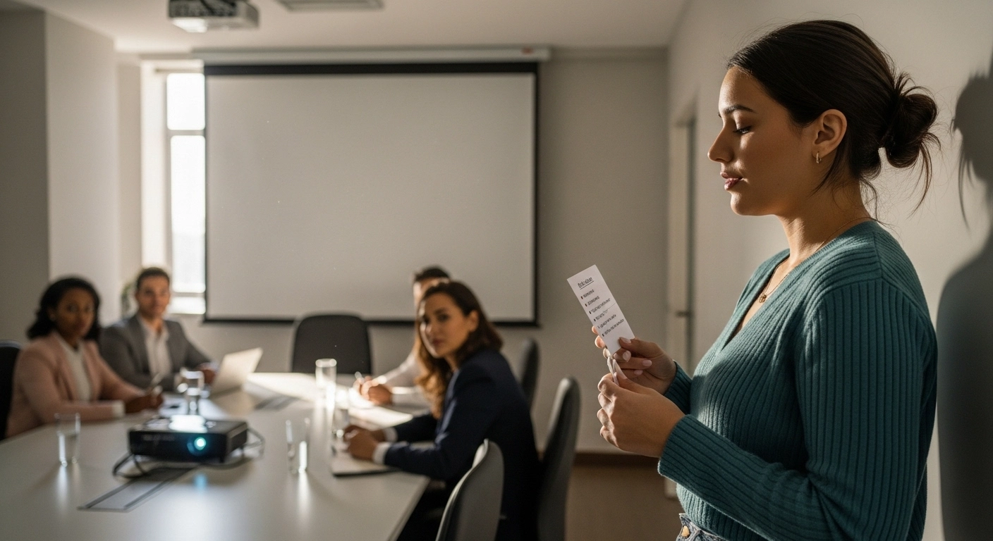 Como começar uma apresentação sem travar
