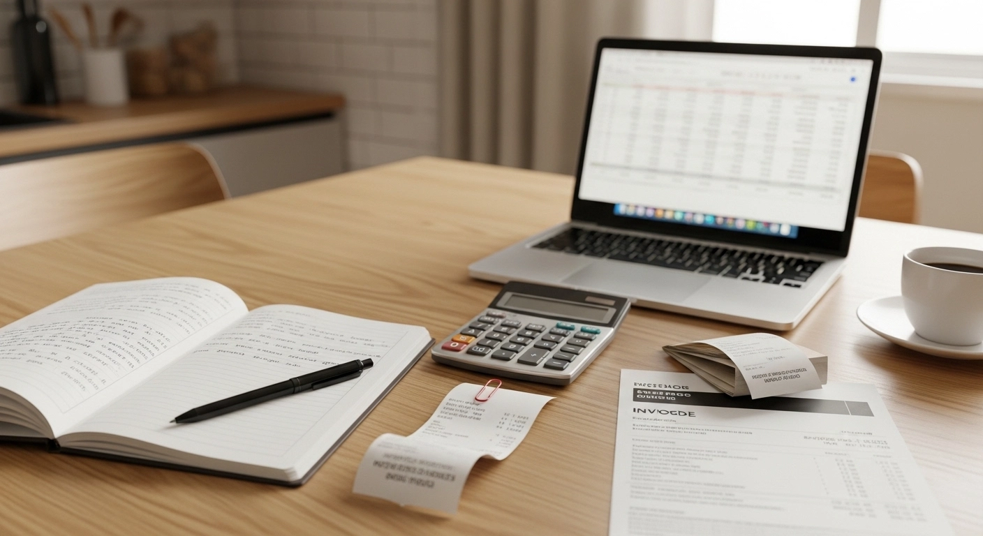 Checklist de contas que devem entrar na planilha