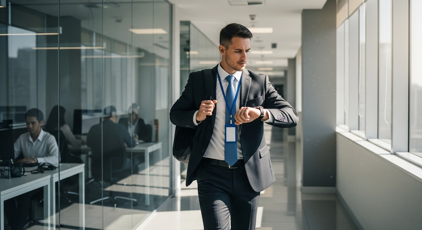 Mensagem pronta para comunicar atraso profissional