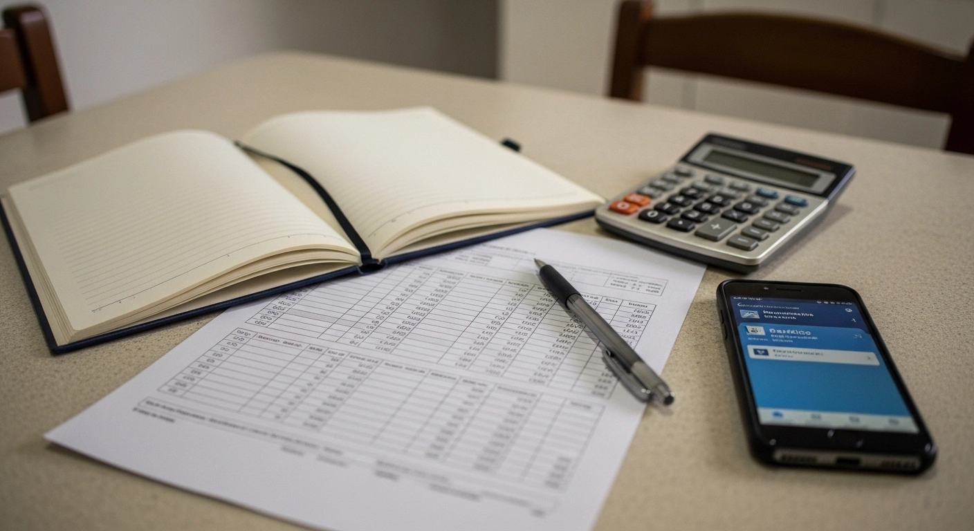 Erros comuns ao organizar gastos em planilha