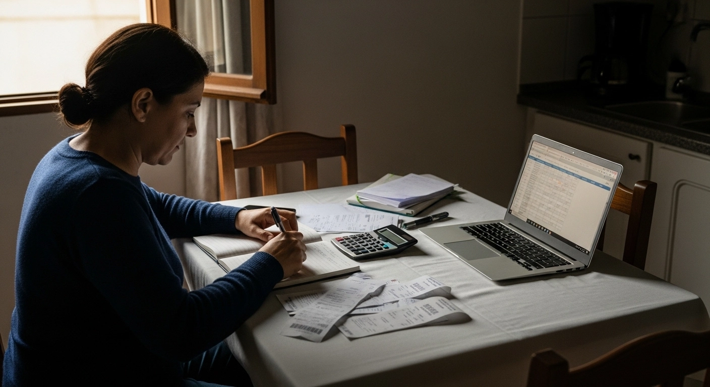 Como ajustar a planilha quando a renda muda