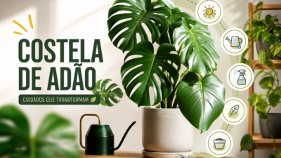 Como cuidar de costela de adão em casa: guia prático para plantas saudáveis o ano inteiro