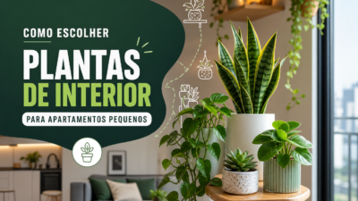 Como escolher plantas de interior para apartamentos pequenos